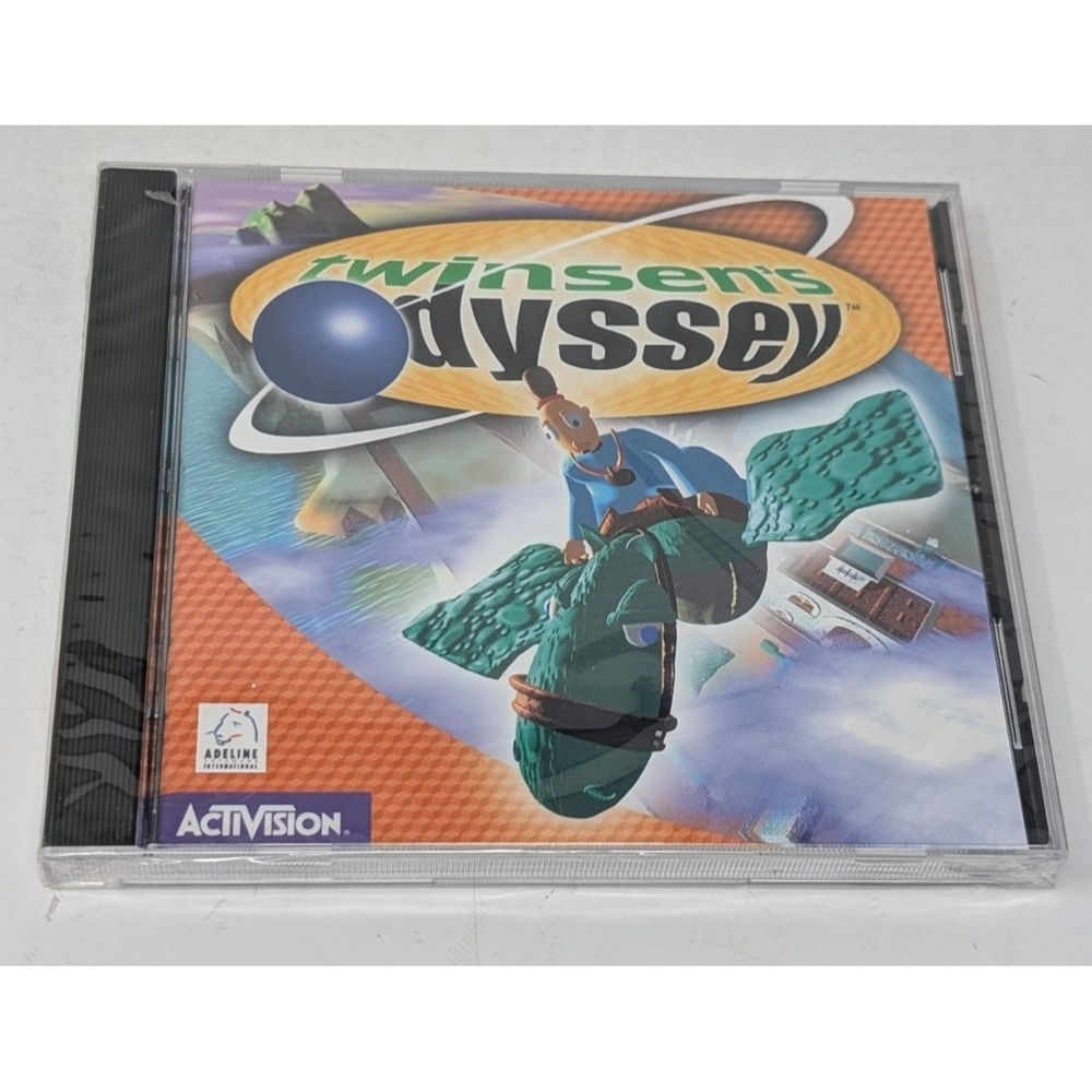 Twinsen's Odyssey PC Game Windows 1997 CD-ROM Little Big Adventure 2 NEW SEALED